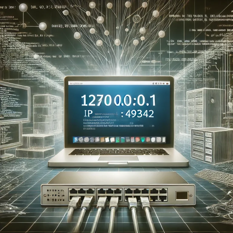 Understanding 127.0.0.1:49342: Localhost and Port Communication