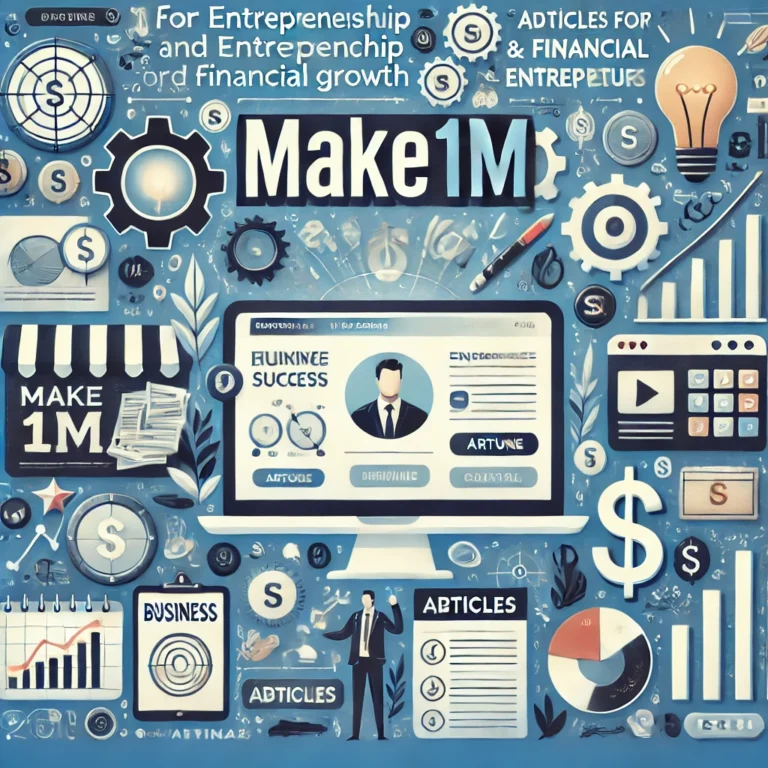 Make1m.com: Your Gateway to Entrepreneurship and Financial Growth